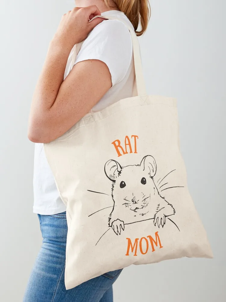 Rat Mom Tote Bag custom tote Large bags for women screen Customizable
Rat Mom Tote Bag custom tote Large bags for women screen Customizable
