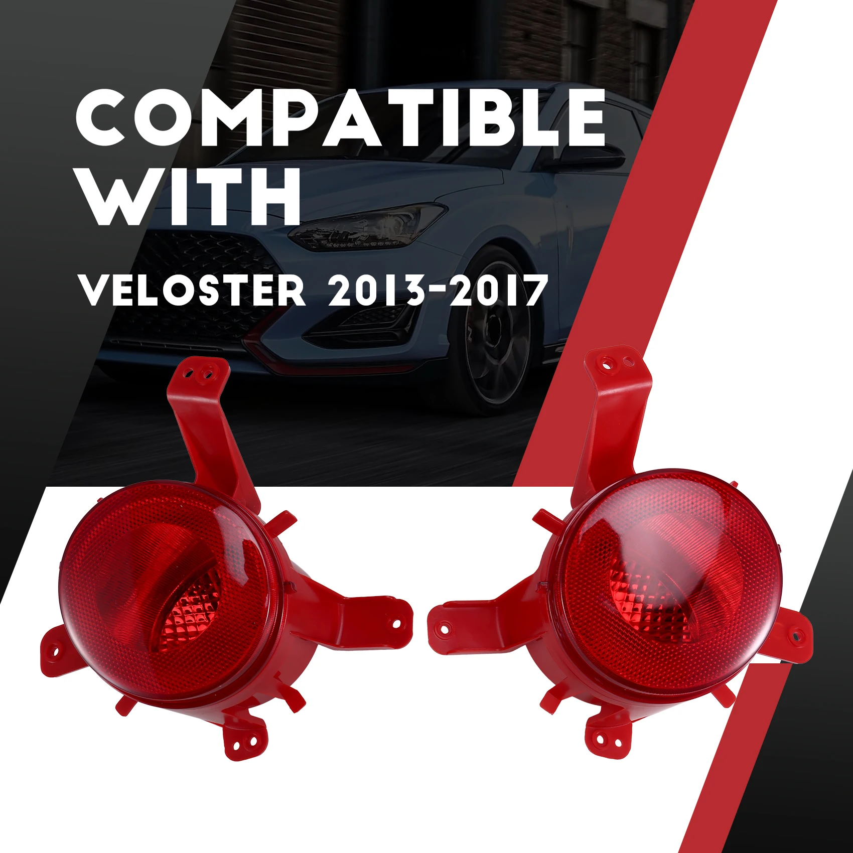 For Hyundai Veloster 2013-2017 Car Rear Bumper Reflector Light Warning Brake Light Signal Lamp 92405-2V500 92406-2V500
For Hyundai Veloster 2013-2017 Car Rear Bumper Reflector Light Warning Brake Light Signal Lamp 92405-2V500 92406-2V500