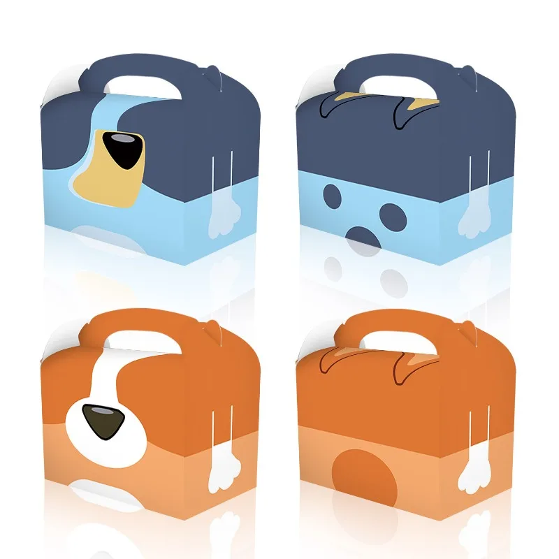 12pcs/set Blueys Candy Box Birthday Gifts Decor Blueys Bingo Paper Bag Favors Event Cake Boxes Packaging Cookies Box Party Suppl
12pcs/set Blueys Candy Box Birthday Gifts Decor Blueys Bingo Paper Bag Favors Event Cake Boxes Packaging Cookies Box Party Suppl