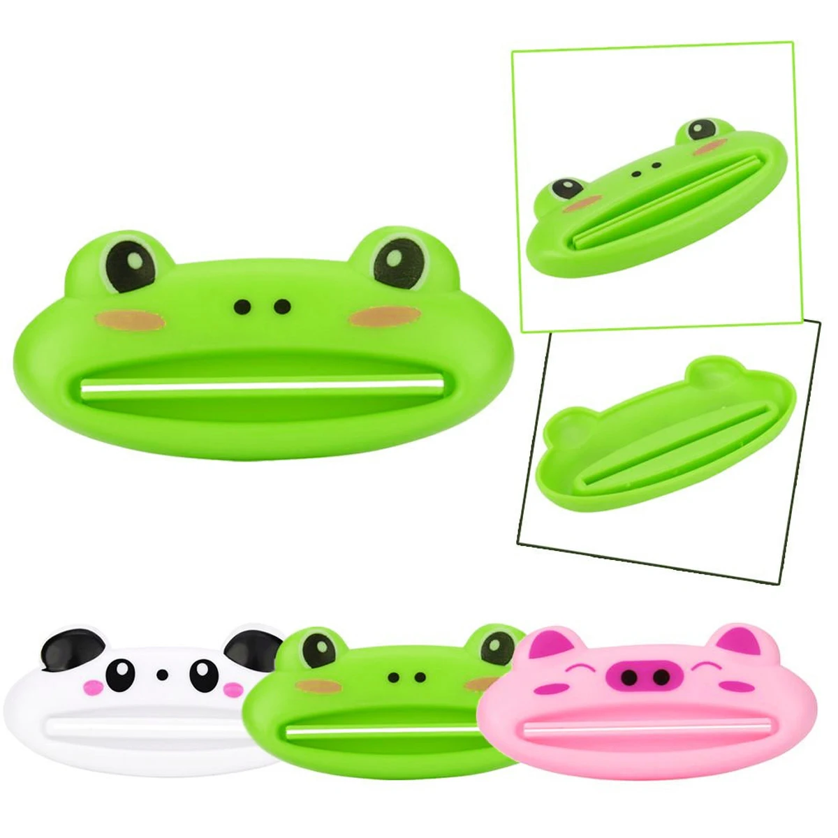 Cartoon Toothpaste Squeezer Tube Dispenser Squeezer for Toothpaste Cream Bathroom Accessories (Pink Big)
Cartoon Toothpaste Squeezer Tube Dispenser Squeezer for Toothpaste Cream Bathroom Accessories (Pink Big)