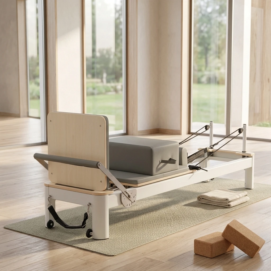 Aluminum Alloy Core Pilates Studio Bed-Durable Portable Health & Fitness Equipment for Gyms
Aluminum Alloy Core Pilates Studio Bed-Durable Portable Health & Fitness Equipment for Gyms