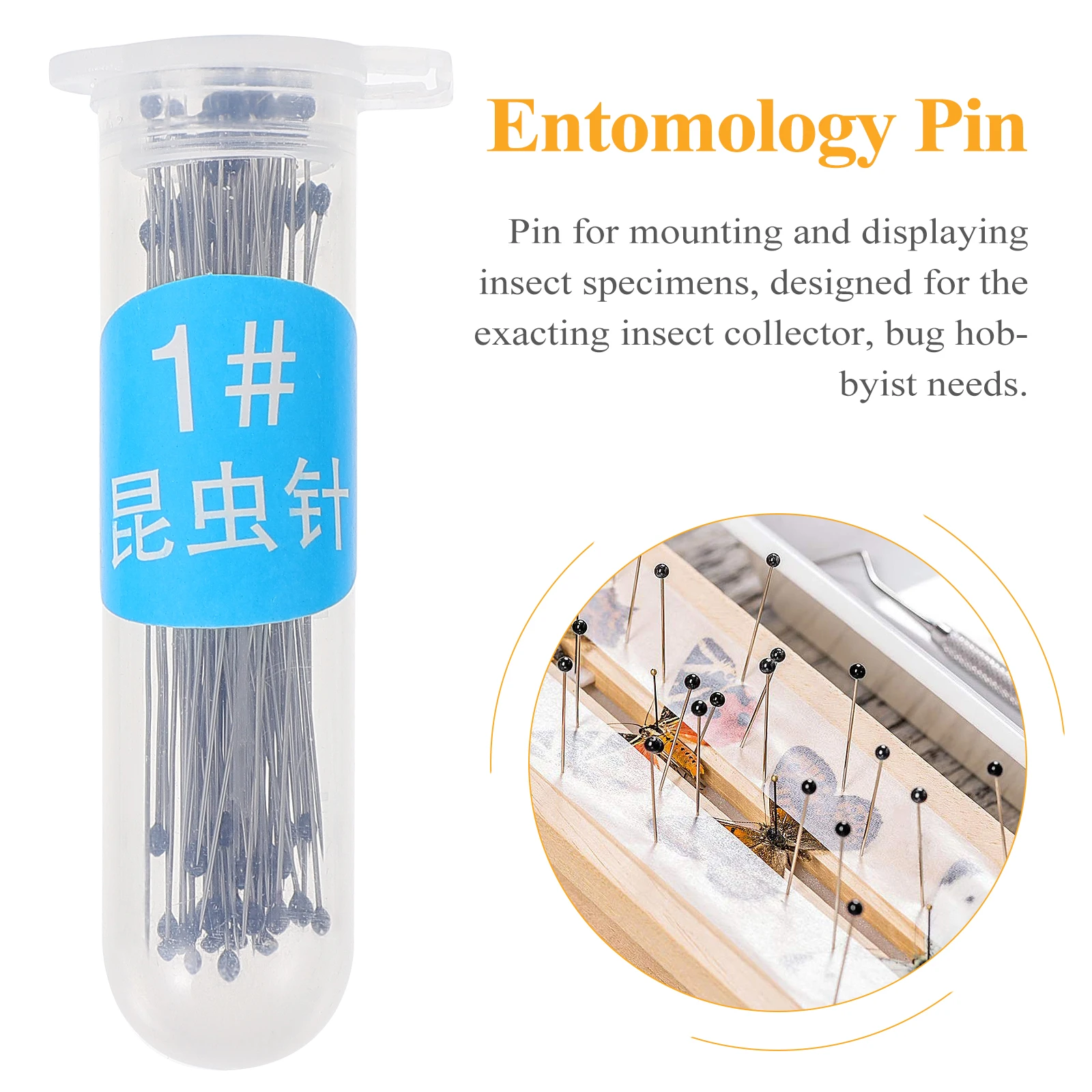 200pcs Specimen Insect Needle Pins Stainless Steel Various Sizes Collection Tools Long Term Use
200pcs Specimen Insect Needle Pins Stainless Steel Various Sizes Collection Tools Long Term Use