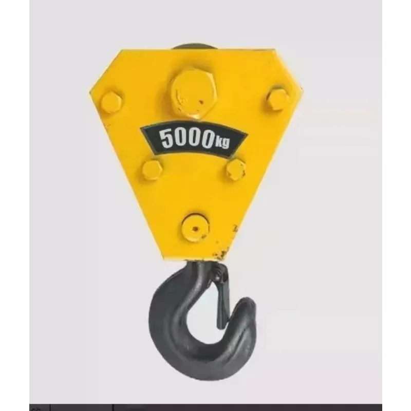 High Quality Durable Heavy Duty Crane Lifting Hook Pulley Material Handling Equipment Parts for Sale
High Quality Durable Heavy Duty Crane Lifting Hook Pulley Material Handling Equipment Parts for Sale