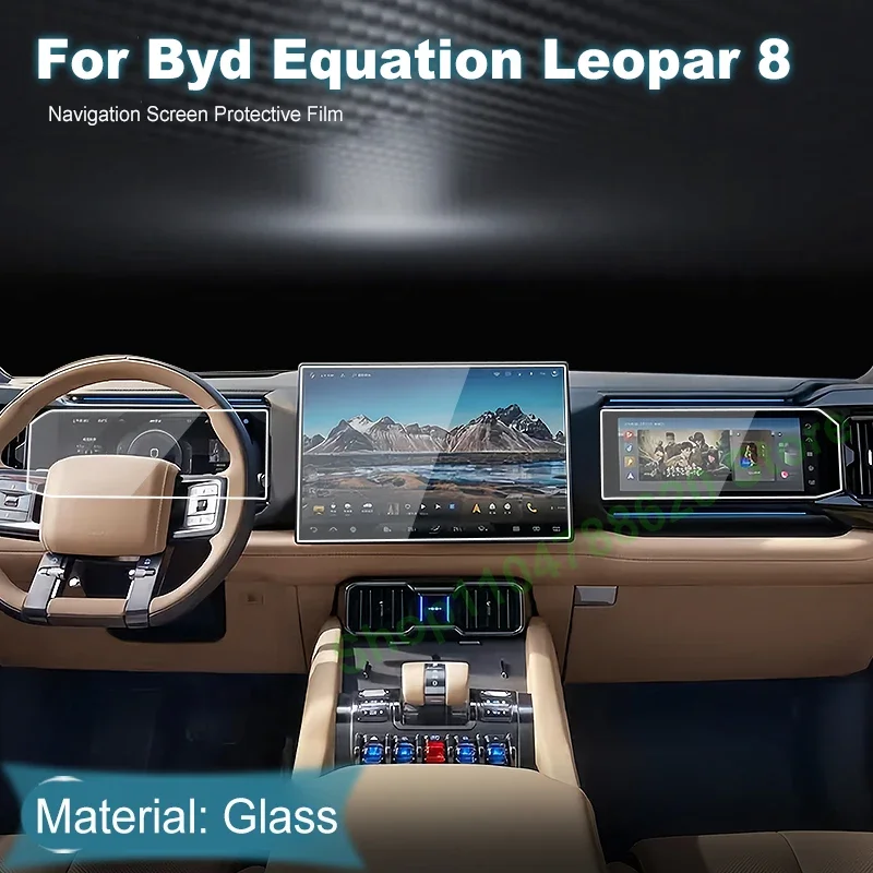 Car Dashboard Stickers GPS Navigation Screen HD Tempered Glass Protective Film For Equation Leopar 8 Interior Accessories
Car Dashboard Stickers GPS Navigation Screen HD Tempered Glass Protective Film For Equation Leopar 8 Interior Accessories