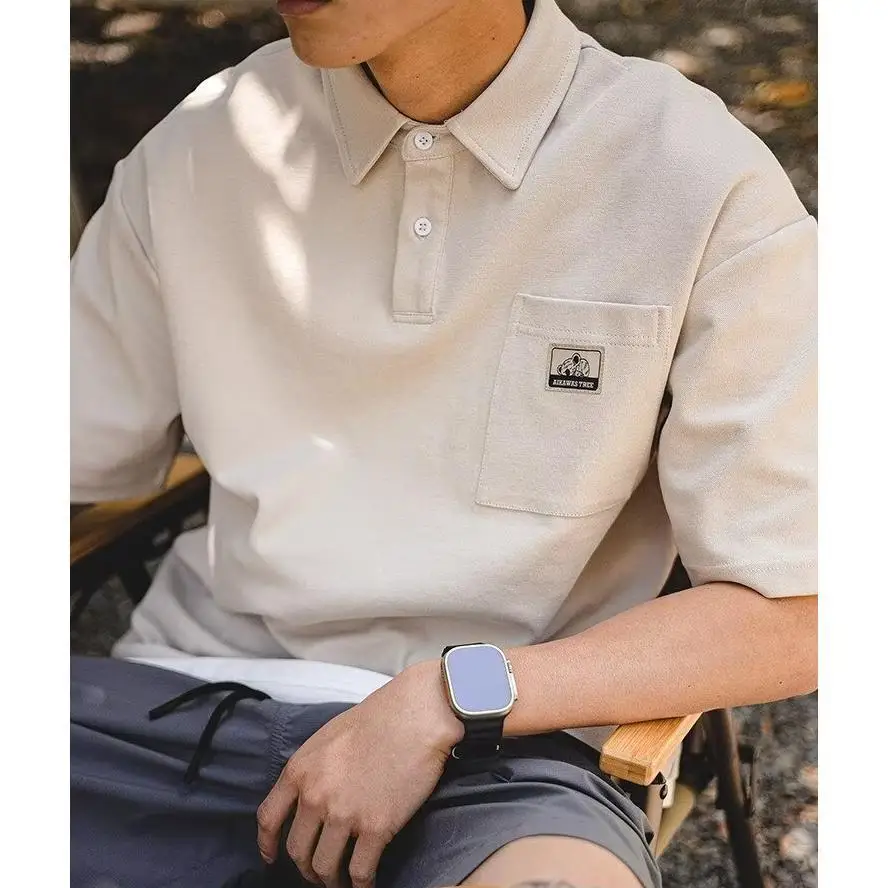 Japanese handsome Polo shirt men 2024 new summer trendy American retro lapel short-sleeved T-shirt men's top Harajuku round neck
Japanese handsome Polo shirt men 2024 new summer trendy American retro lapel short-sleeved T-shirt men's top Harajuku round neck