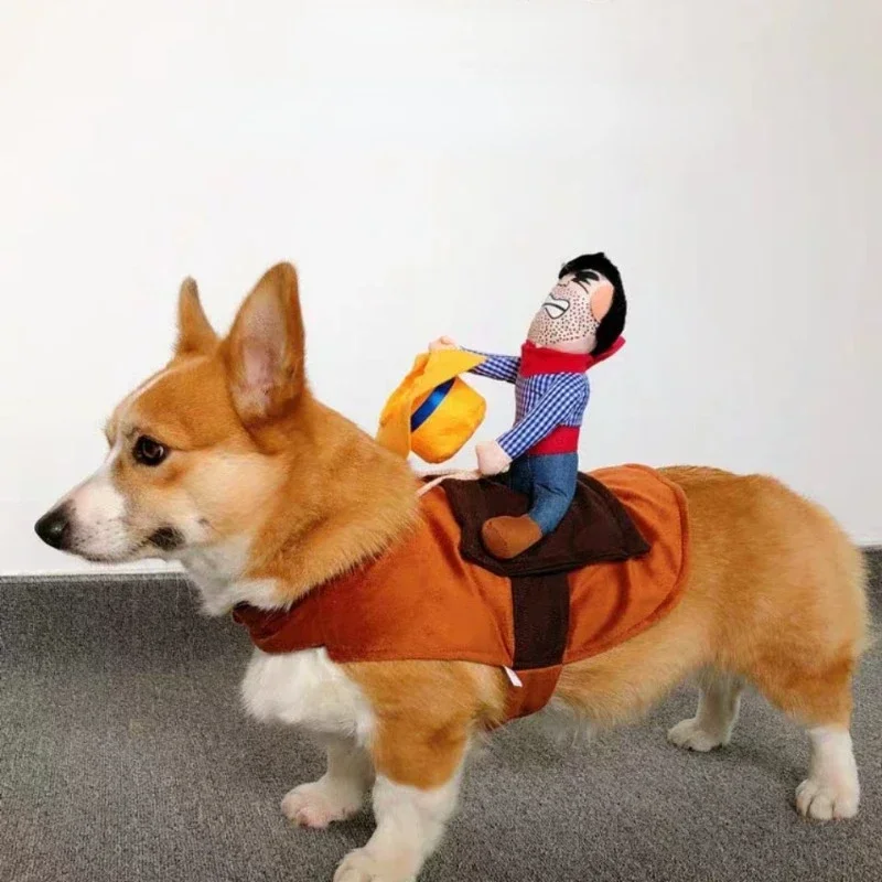Dog Halloween Funny Costumes For Small Large Dogs Novelty Pet Cowboy Clothes Dressing Up French Bulldog Chihuahua Party Gift
Dog Halloween Funny Costumes For Small Large Dogs Novelty Pet Cowboy Clothes Dressing Up French Bulldog Chihuahua Party Gift