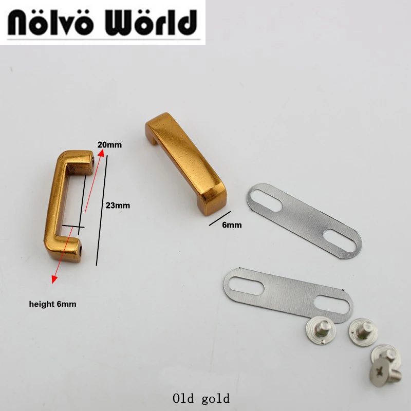 30pcs DIY handbag/bag old silver,old gold metal accessory,arch bridge connector hanger
30pcs DIY handbag/bag old silver,old gold metal accessory,arch bridge connector hanger