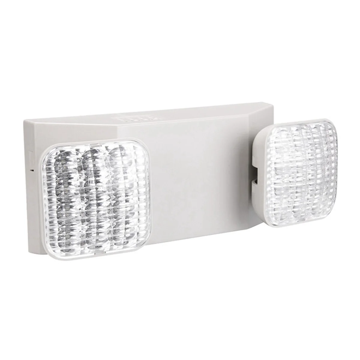 A06T-Commercial Emergency Light, White Emergency Light Fixture with 2 LED Square Heads Adjustable Exit
A06T-Commercial Emergency Light, White Emergency Light Fixture with 2 LED Square Heads Adjustable Exit