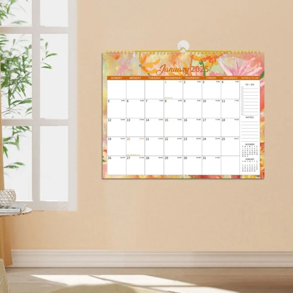 12 Months English Wall Calendar Creative Colorful 2025 Wall Calendar Agenda Organizer Office Stationery Coil Calendar
12 Months English Wall Calendar Creative Colorful 2025 Wall Calendar Agenda Organizer Office Stationery Coil Calendar