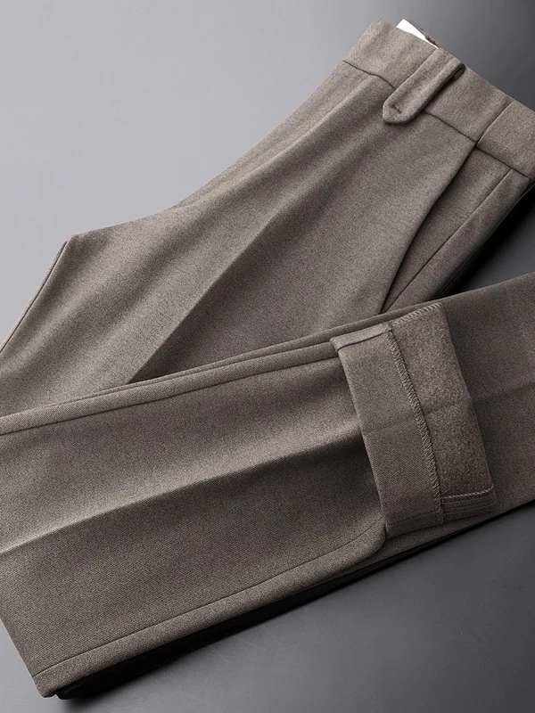 Thiened Woolen Casual Pants for Men Winter Anti-Wrinkle Busin Straight Legged Trousers Lightweight Autumn Winter Faion
Thiened Woolen Casual Pants for Men Winter Anti-Wrinkle Busin Straight Legged Trousers Lightweight Autumn Winter Faion