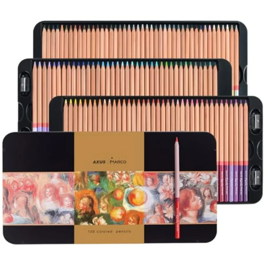 Oil-based Colored Pencils Set for Adult Professional Coloring 3.7mm Thick Core Unbreakable Great Color Rendering Iron Box Packe
Oil-based Colored Pencils Set for Adult Professional Coloring 3.7mm Thick Core Unbreakable Great Color Rendering Iron Box Packe