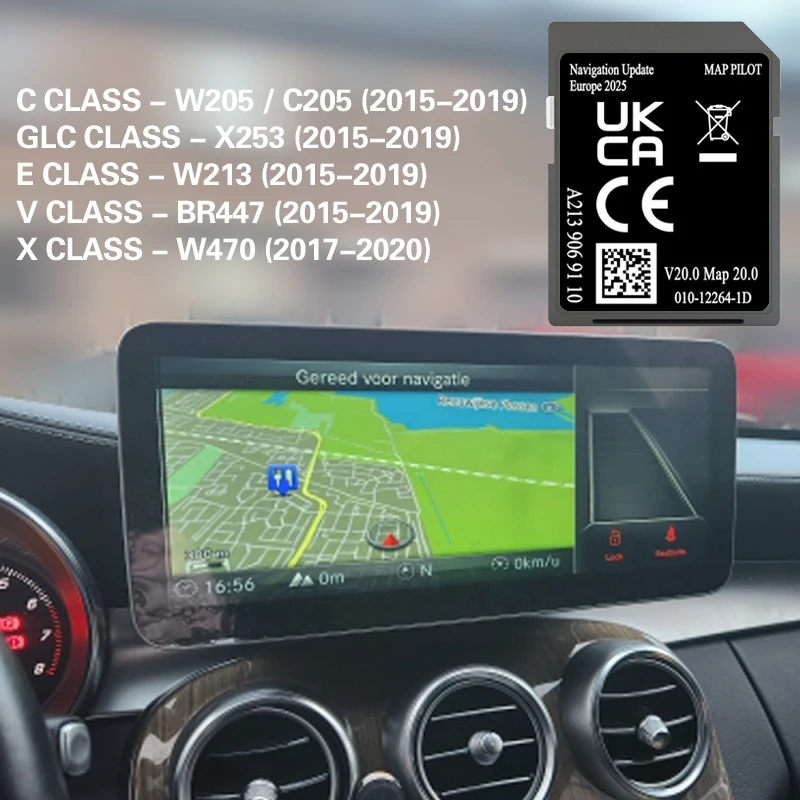 Free Delivey Cost Factroy OEM A213 GPS Navigation Europe for Mercedes GLC/C/E/V/X-class SD Card Maps Polit V20
Free Delivey Cost Factroy OEM A213 GPS Navigation Europe for Mercedes GLC/C/E/V/X-class SD Card Maps Polit V20