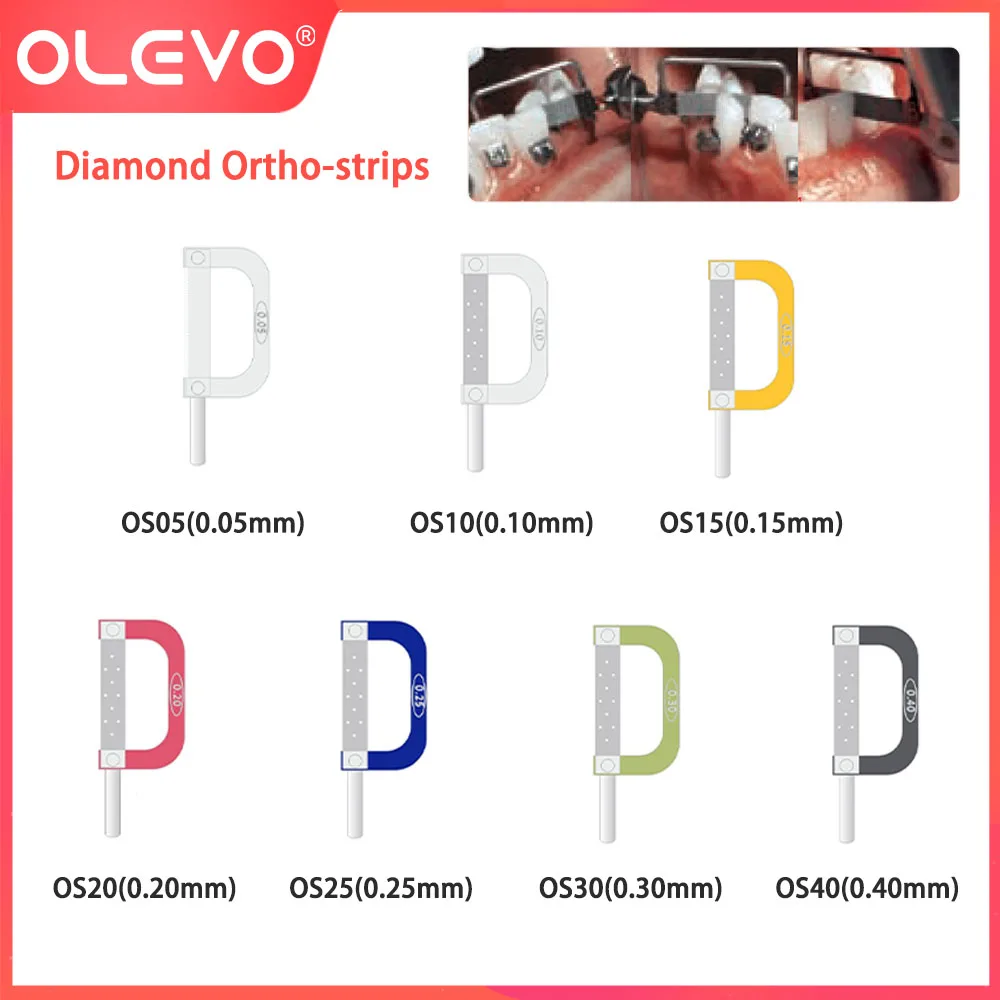 Dental Diamond Saw Bow Interproximal Enamel Reduction Dentistry Diamond Ortho-strips Polishing Strips Orthodontic Stripper Blade
Dental Diamond Saw Bow Interproximal Enamel Reduction Dentistry Diamond Ortho-strips Polishing Strips Orthodontic Stripper Blade