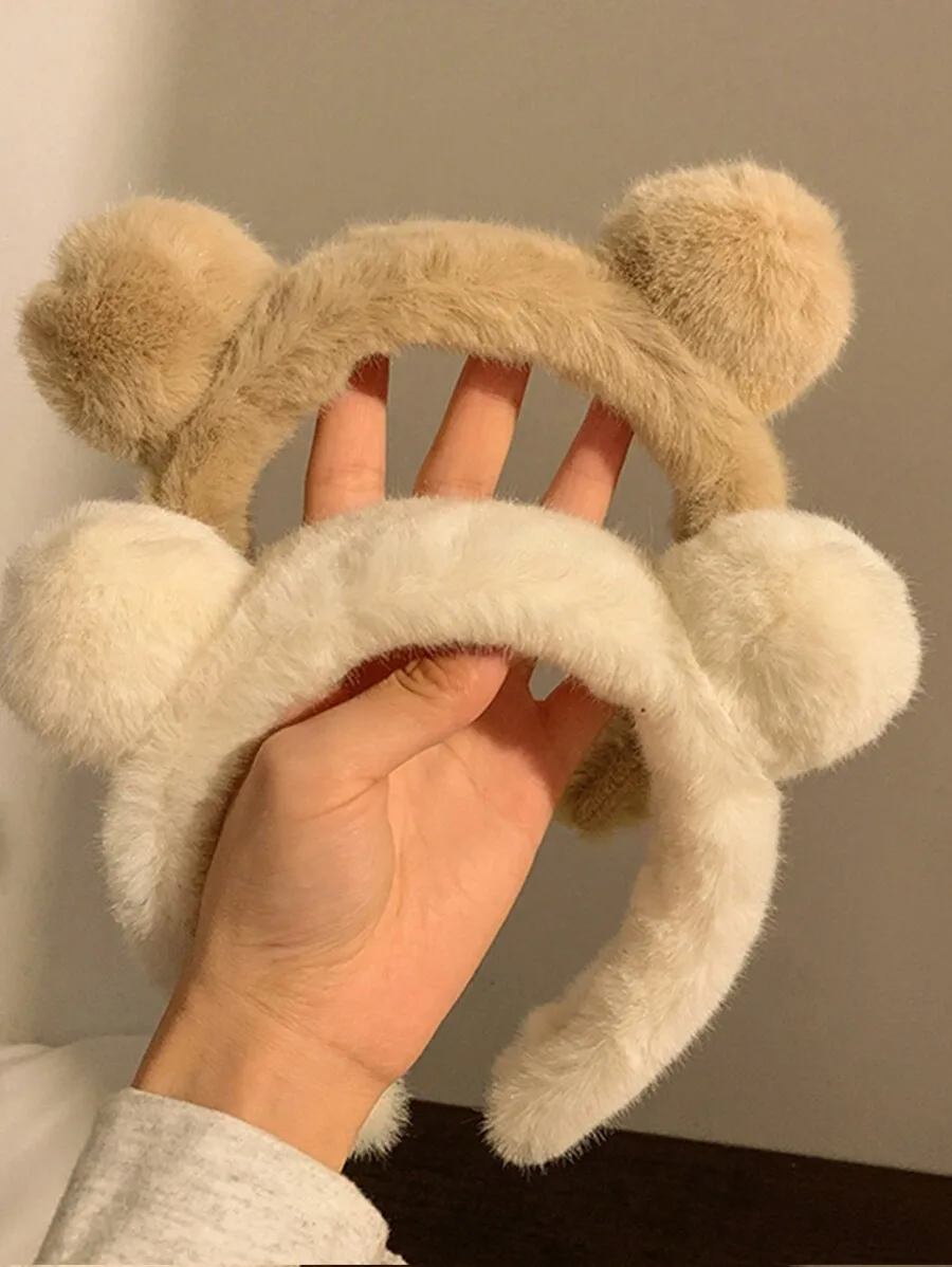 Women Faux Fur Rabbit Ear Headband For Hair Styling And Face Washing
Women Faux Fur Rabbit Ear Headband For Hair Styling And Face Washing