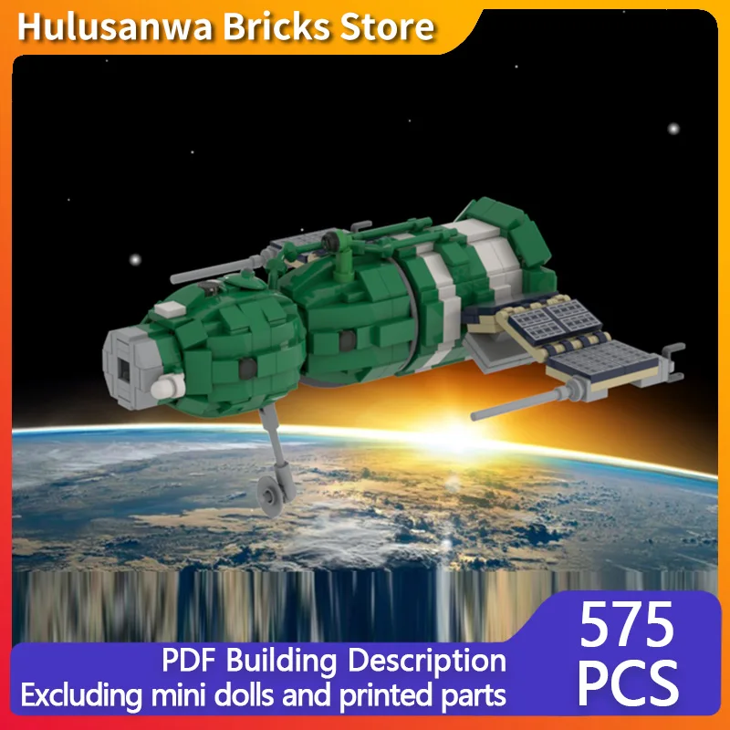 7K-OK Manned Spaceship Model MOC Building Bricks War Equipment Modular Technology Gifts Holiday Assemble Children Toys Suit
7K-OK Manned Spaceship Model MOC Building Bricks War Equipment Modular Technology Gifts Holiday Assemble Children Toys Suit