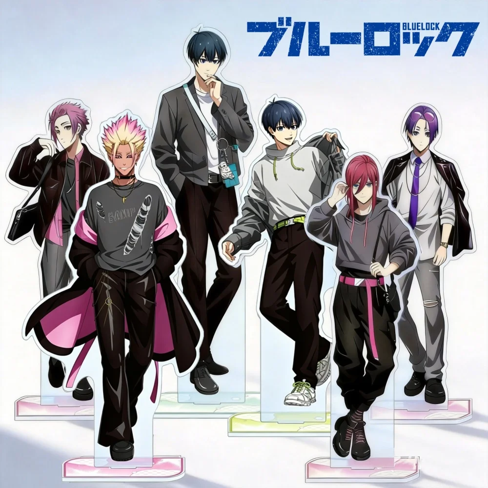 Anime Blue Lock Acrylic Stand Keychain 2026 New Full Set Kawaii Isagi Bachira Chigiri Nagi Desktop Decor Figures Merch
Anime Blue Lock Acrylic Stand Keychain 2026 New Full Set Kawaii Isagi Bachira Chigiri Nagi Desktop Decor Figures Merch