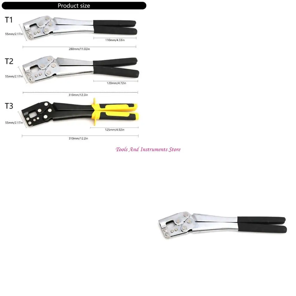 Crim Forceps Studs Crimper Plier Hand Tool for Fastening Keels Board & Dry Wall C7AC
Crim Forceps Studs Crimper Plier Hand Tool for Fastening Keels Board & Dry Wall C7AC
