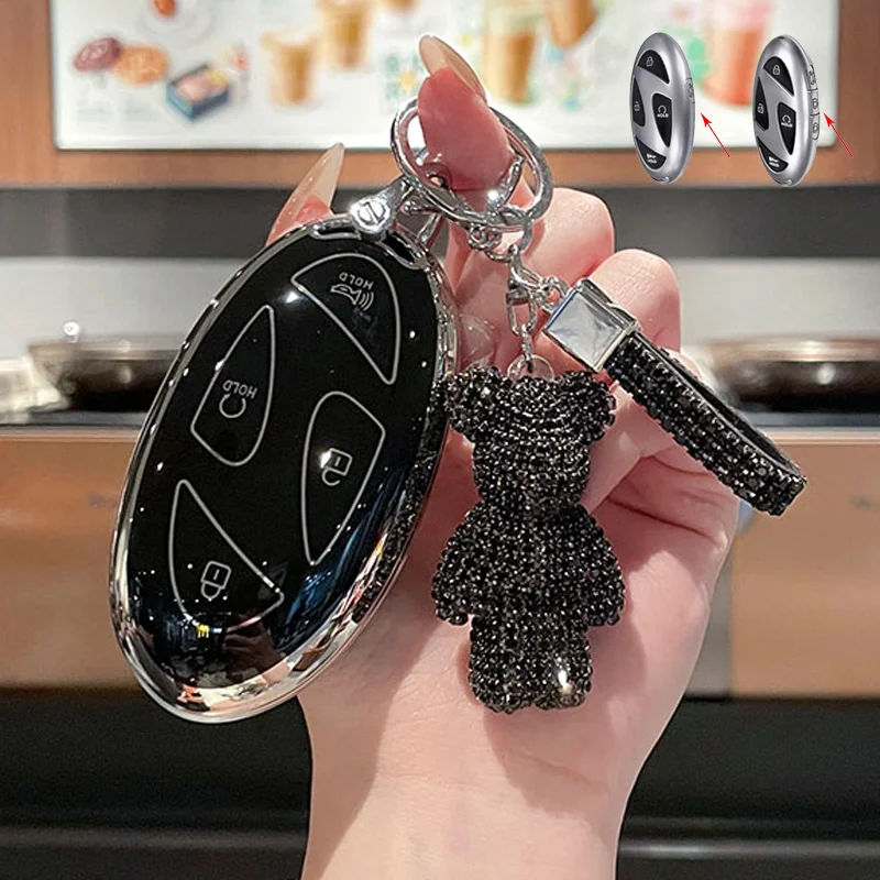 Fashion TPU 5 7 Button for Hyundai Grandeur GN7 Kona Ev 2023 Lonic 6 Auto Smart Remote Key Case Shell Bag Fob Cover Accessories
Fashion TPU 5 7 Button for Hyundai Grandeur GN7 Kona Ev 2023 Lonic 6 Auto Smart Remote Key Case Shell Bag Fob Cover Accessories