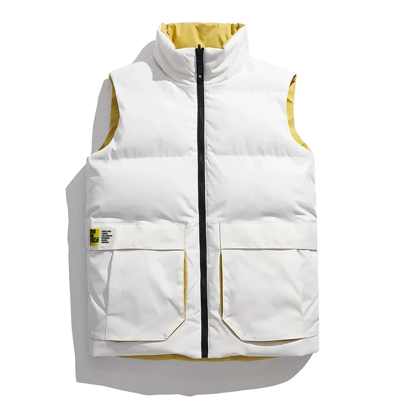 2024 New Korean Men'S Autumn and Winter Trend Down Cotton Vest with Large Warm Shoulder and Thickened with Double Coats ZL694
2024 New Korean Men'S Autumn and Winter Trend Down Cotton Vest with Large Warm Shoulder and Thickened with Double Coats ZL694