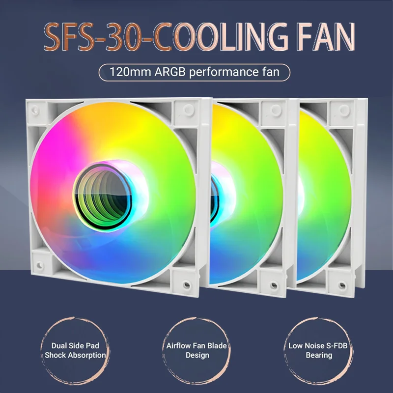 MANMU Cpu Cooling Fan pc Rgb Case Fan 120mm Computer Cooler Luminous Radiator Fan pc Cooler
MANMU Cpu Cooling Fan pc Rgb Case Fan 120mm Computer Cooler Luminous Radiator Fan pc Cooler