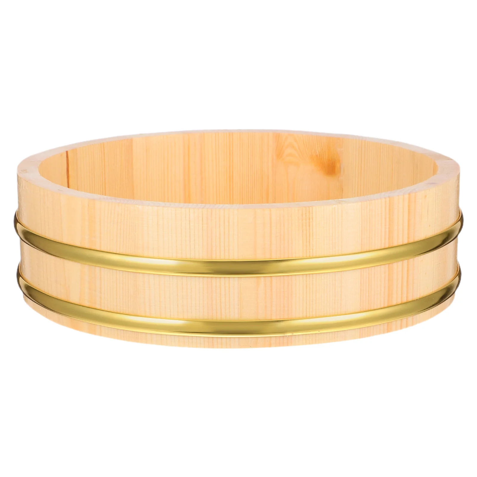 Sushi Rice Bucket Wood Material Smooth Surface Sushi Serving Container Food Bucket Ideal for Japanese Korean Cuisine Restaurant
Sushi Rice Bucket Wood Material Smooth Surface Sushi Serving Container Food Bucket Ideal for Japanese Korean Cuisine Restaurant