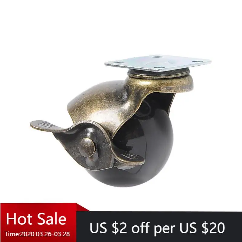 4 Pcs 1.5 Inch Ball Swivel Wheels For Chair Sofa Furniture, Silent Rollers With Brake Wear-resistant Universal Casters
4 Pcs 1.5 Inch Ball Swivel Wheels For Chair Sofa Furniture, Silent Rollers With Brake Wear-resistant Universal Casters