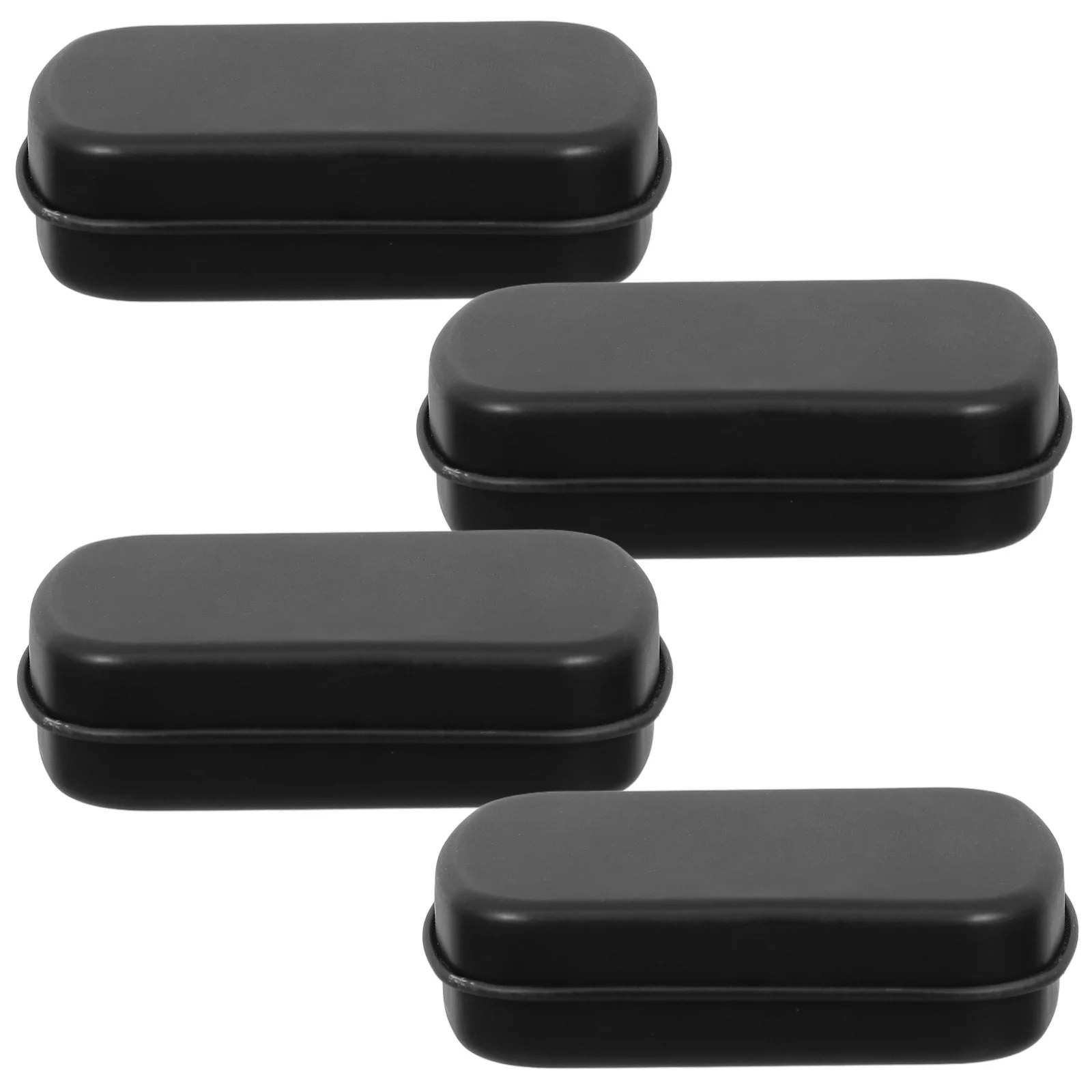 4Pcs Flip-Top Tin Box Small Metal Hinged Mini Rectangle Portable Storage Organizer for Jewelry Candies Paperclips
4Pcs Flip-Top Tin Box Small Metal Hinged Mini Rectangle Portable Storage Organizer for Jewelry Candies Paperclips