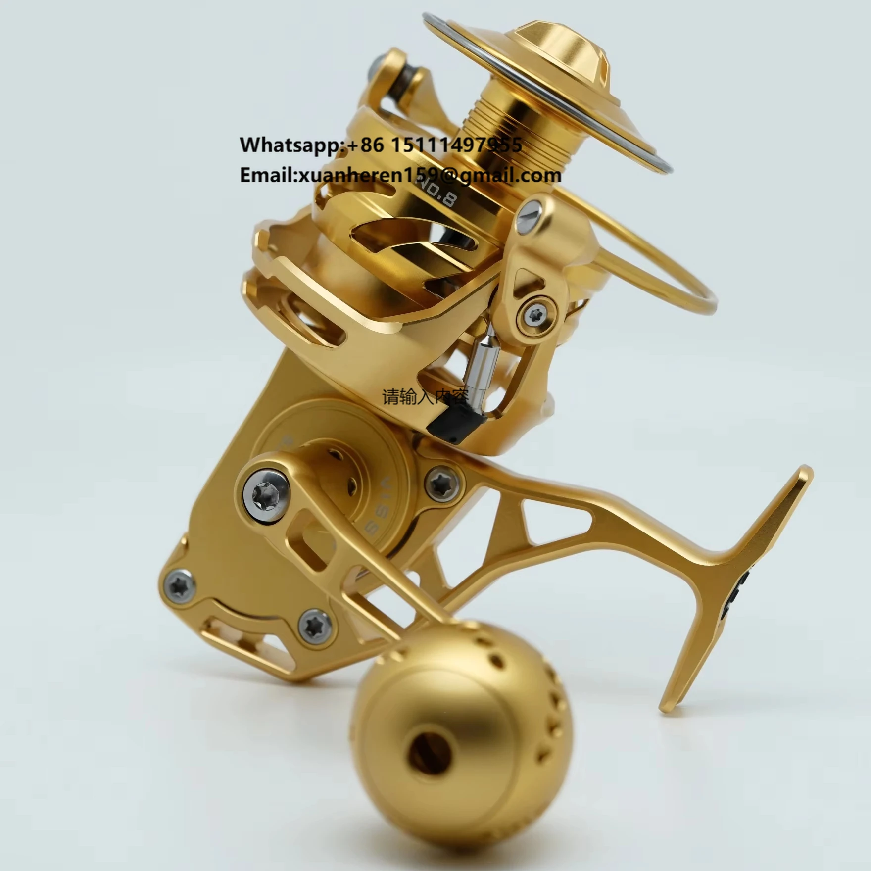 Smart Catch YB70 Aluminum Alloy Spinning Reel 5.9:1 Gear Ratio 12+1 Bearings Right&Left Hand Saltwater/Lake Fishing
Smart Catch YB70 Aluminum Alloy Spinning Reel 5.9:1 Gear Ratio 12+1 Bearings Right&Left Hand Saltwater/Lake Fishing