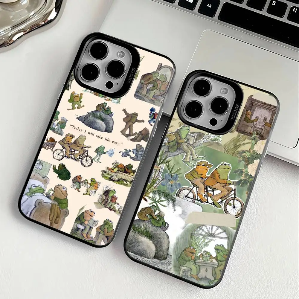 Frog and Toad are friends Anime Phone Case For Apple 11 12 13 14 15 16Pro Max Plus Protect Plating Phone Cover 
Frog and Toad are friends Anime Phone Case For Apple 11 12 13 14 15 16Pro Max Plus Protect Plating Phone Cover