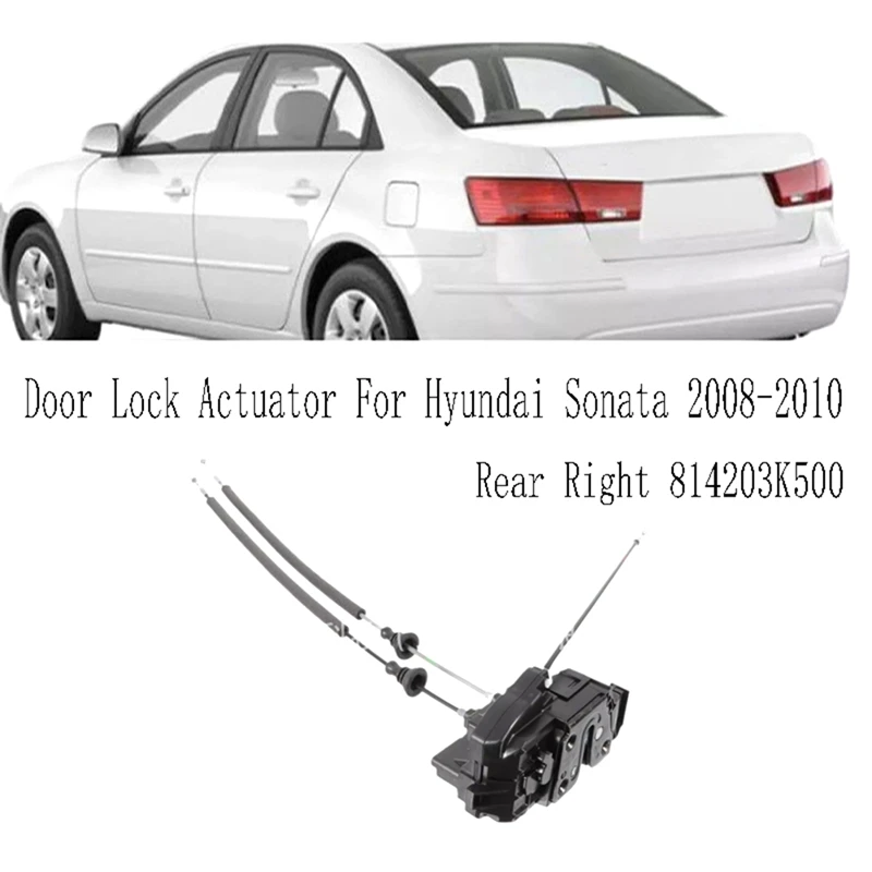 Привод дверного замка автомобиля, защелка дверного замка для Hyundai Sonata 2008-2010-N25R
Привод дверного замка автомобиля, защелка дверного замка для Hyundai Sonata 2008-2010-N25R