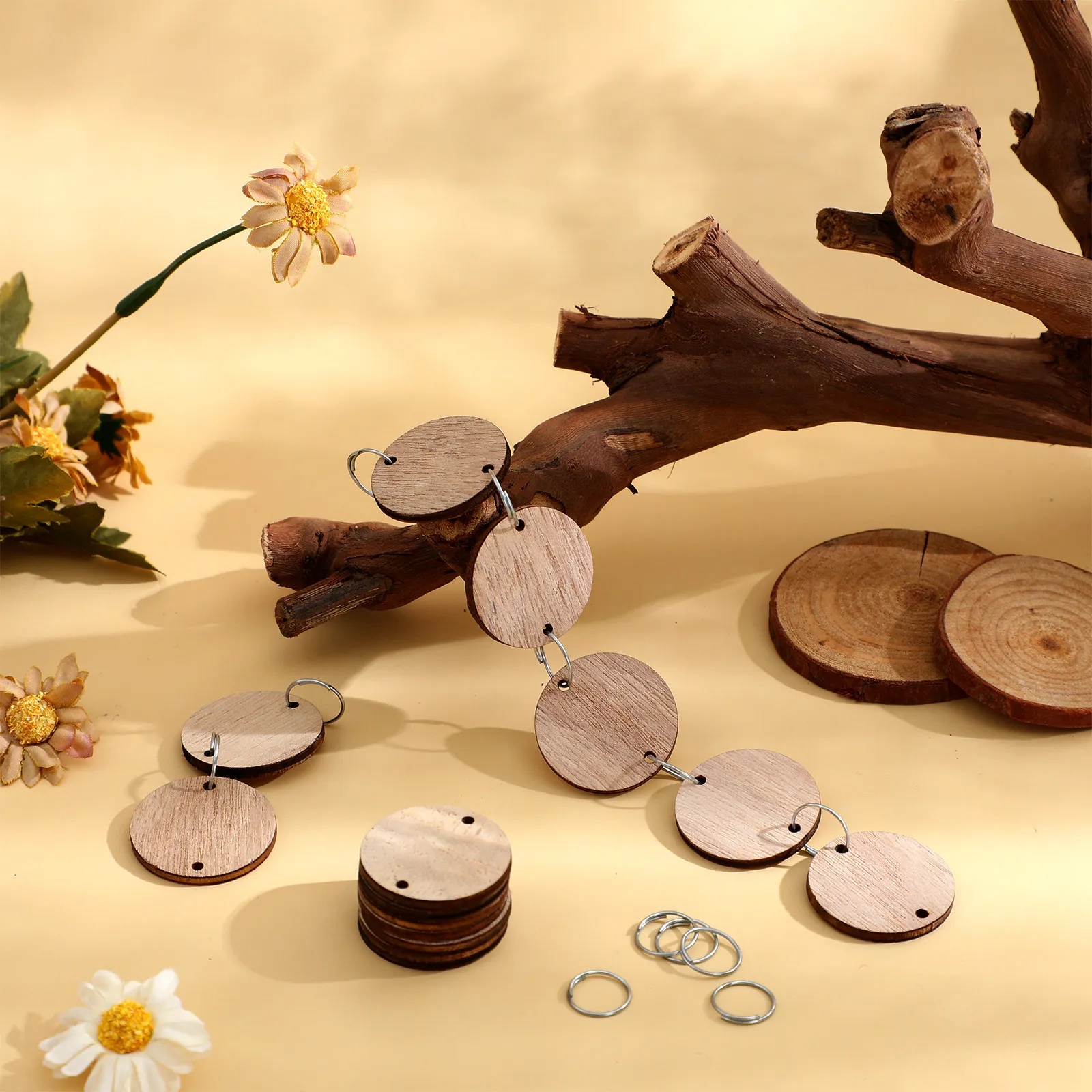 50Pcs Round Wooden Slices Iron Set Birthday Reminder Hanging Plaque DIY Calendar Accessories Wooden Tags Craft for Home
50Pcs Round Wooden Slices Iron Set Birthday Reminder Hanging Plaque DIY Calendar Accessories Wooden Tags Craft for Home