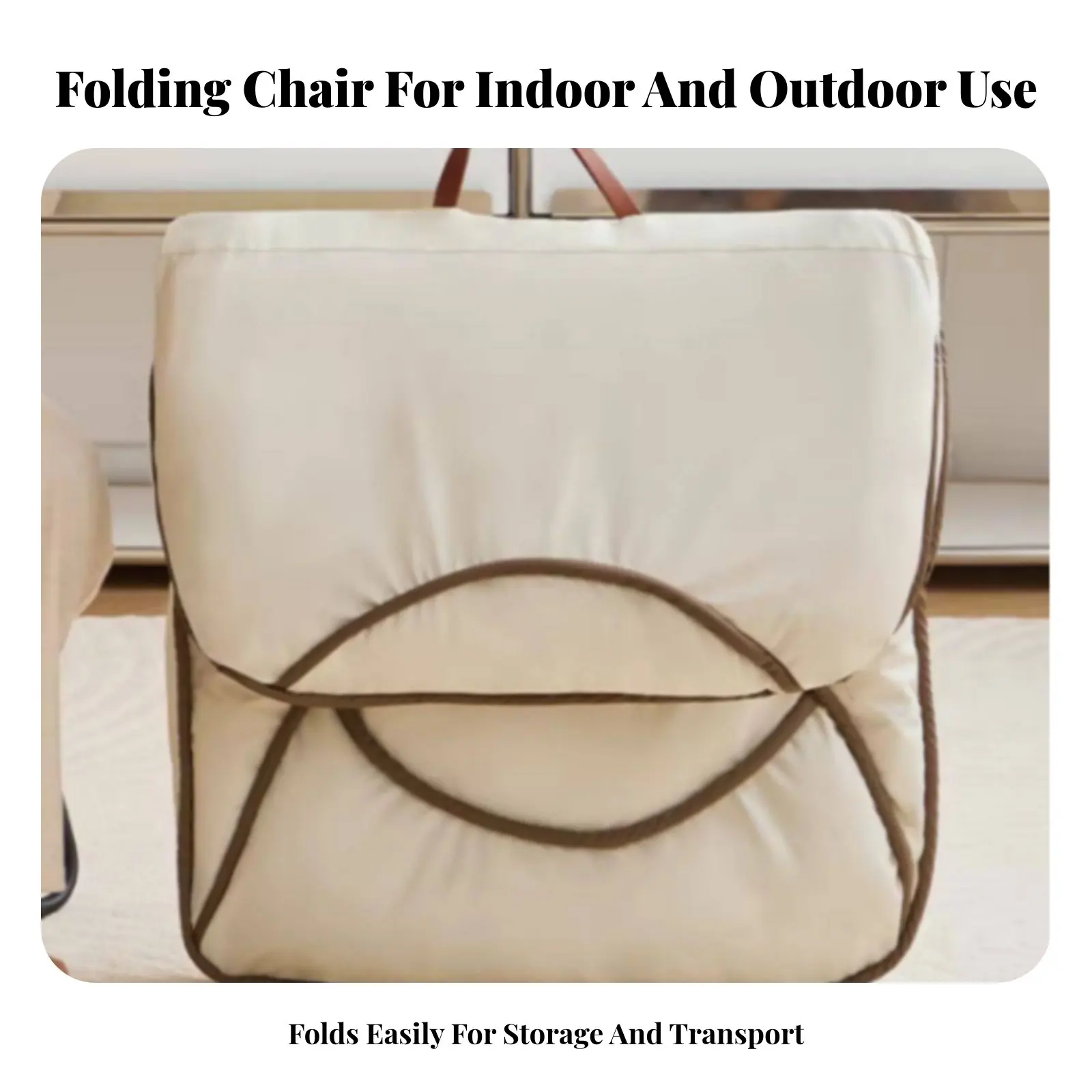Foldable Handbag Chair 2-in-1 Design Foldable Armchair Lightweight Padded Headrest for Anglers, Living Room, Balcony
Foldable Handbag Chair 2-in-1 Design Foldable Armchair Lightweight Padded Headrest for Anglers, Living Room, Balcony