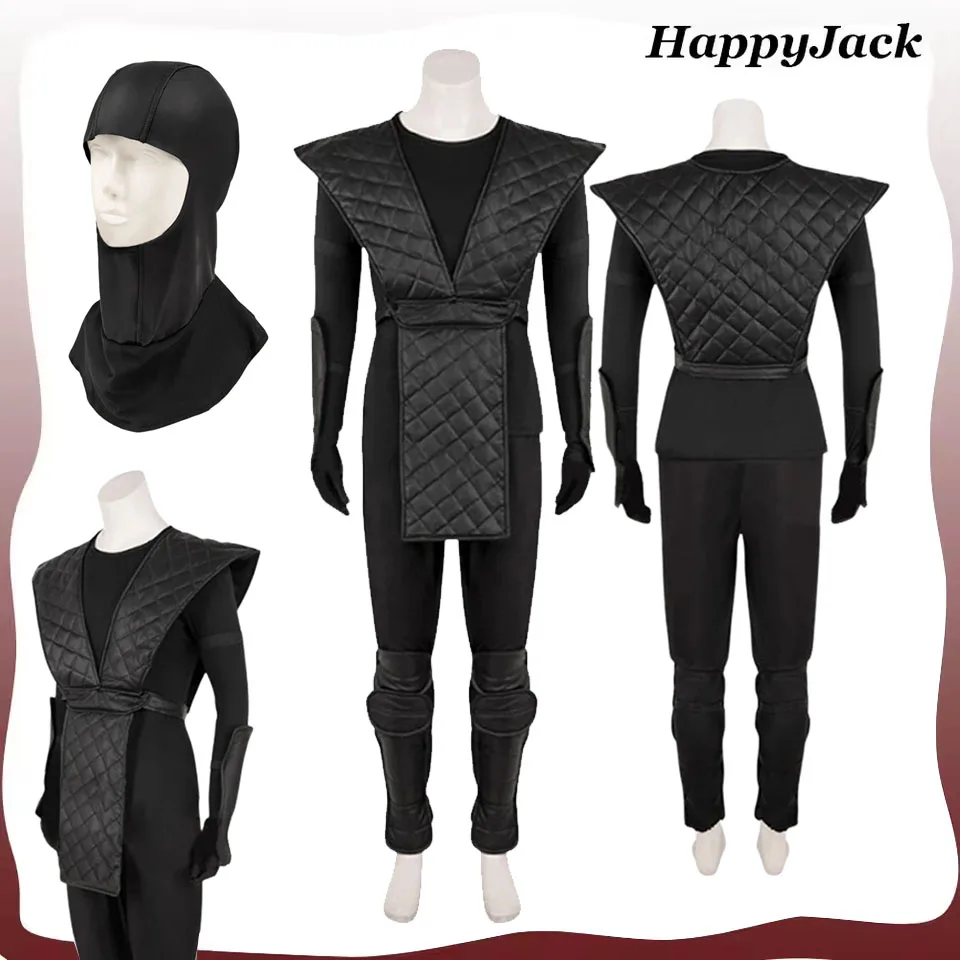 Ninjas Cosplay Costume Game Mortal Kombat Fantasia Halloween Carnival Outfits Men Black Full Set Roleplay Disguise Clothes Suit
Ninjas Cosplay Costume Game Mortal Kombat Fantasia Halloween Carnival Outfits Men Black Full Set Roleplay Disguise Clothes Suit
