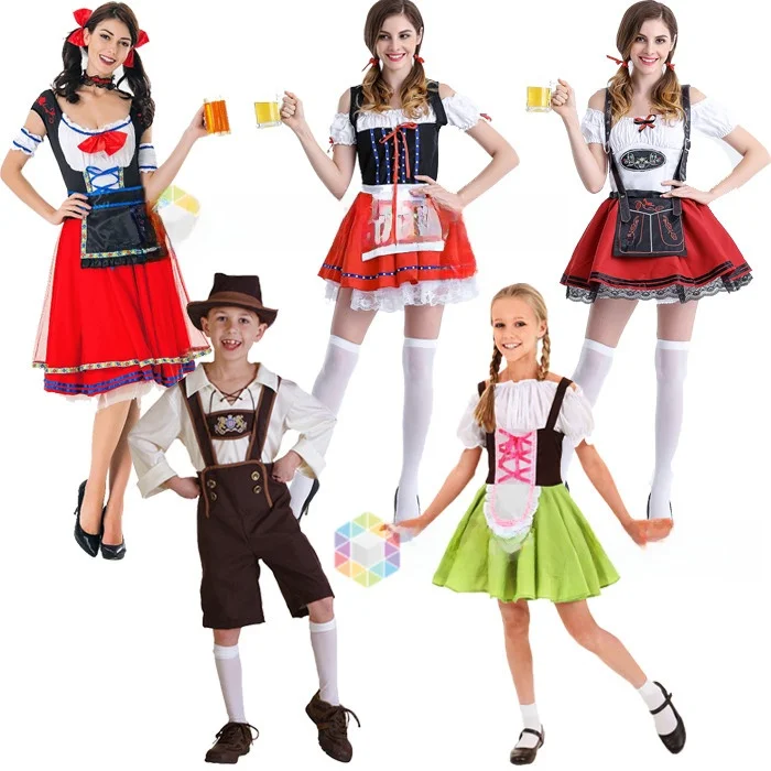 Bavarian Beer Festival Costume Women's Halloween DingDong Performance Outfit Traditional German Maid Suit Customizable Size
Bavarian Beer Festival Costume Women's Halloween DingDong Performance Outfit Traditional German Maid Suit Customizable Size