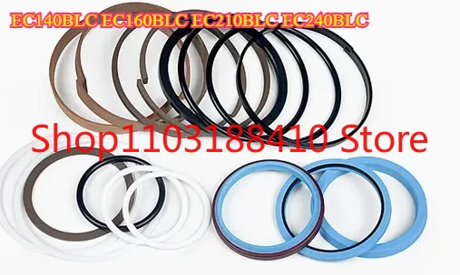 EC140BLC EC160BLC EC210BLC EC240BLC For VOLVO Excavator Accessories boom arm bucket hydraulic Cylinder Seal Kit
EC140BLC EC160BLC EC210BLC EC240BLC For VOLVO Excavator Accessories boom arm bucket hydraulic Cylinder Seal Kit