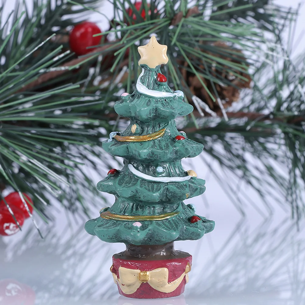 2Pcs Mini Christmas Tree Resin Ornament Desktop Craft Decoration Xmas Tree Decor Festival Adornment Christmas Resin Ornament
2Pcs Mini Christmas Tree Resin Ornament Desktop Craft Decoration Xmas Tree Decor Festival Adornment Christmas Resin Ornament