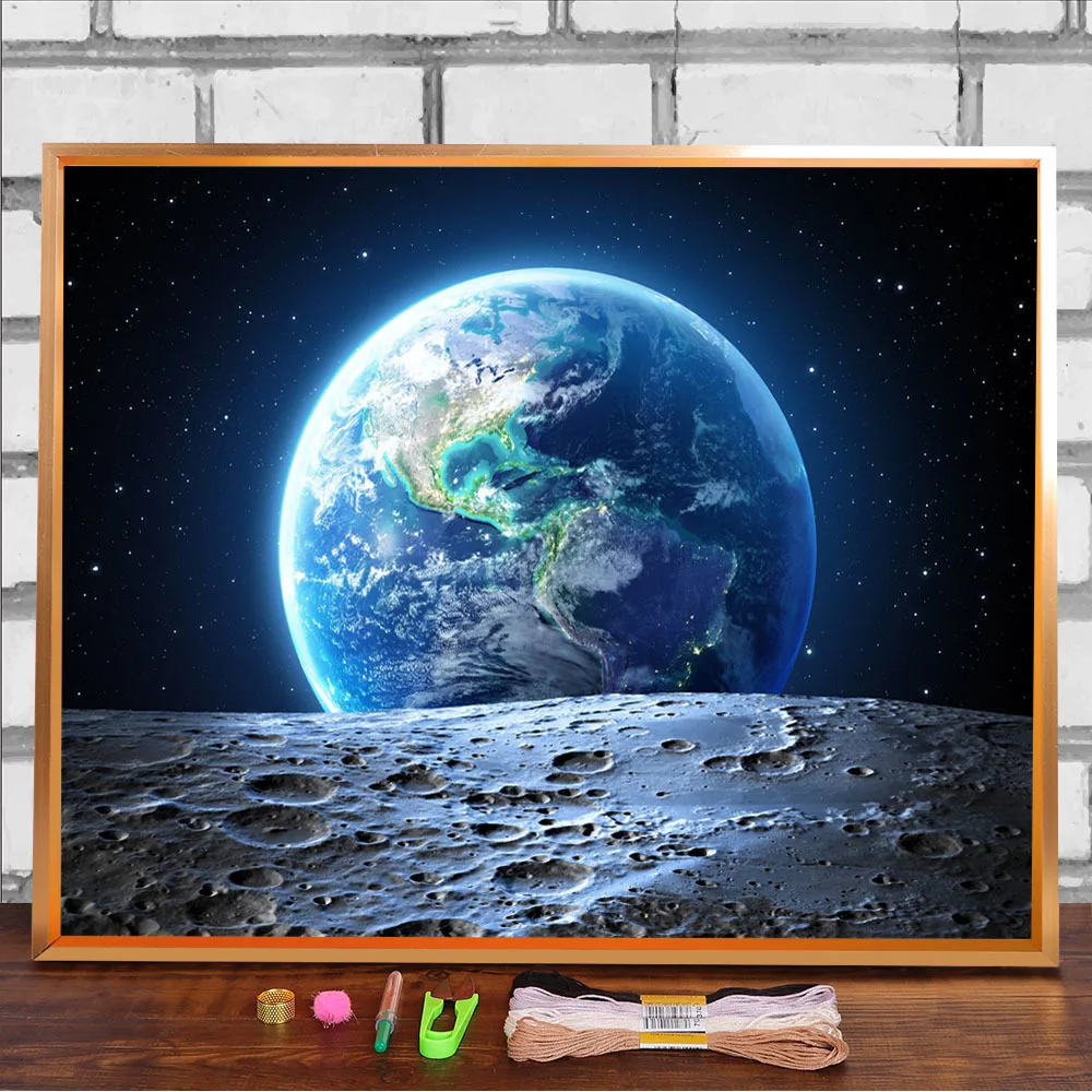 Space Universe Printed Fabric 11CT Cross Stitch Kit DIY Embroidery DMC Threads Knitting Handmade Craft Handiwork Wholesale
Space Universe Printed Fabric 11CT Cross Stitch Kit DIY Embroidery DMC Threads Knitting Handmade Craft Handiwork Wholesale