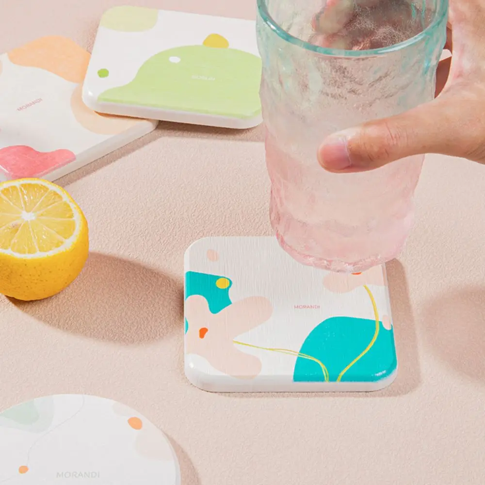 4pcs Square/Round Morandi Diatomite Coaster Water-absorbent Anti Slip Insulation Pad Minimalist Style Quick-drying Mug Mat
4pcs Square/Round Morandi Diatomite Coaster Water-absorbent Anti Slip Insulation Pad Minimalist Style Quick-drying Mug Mat