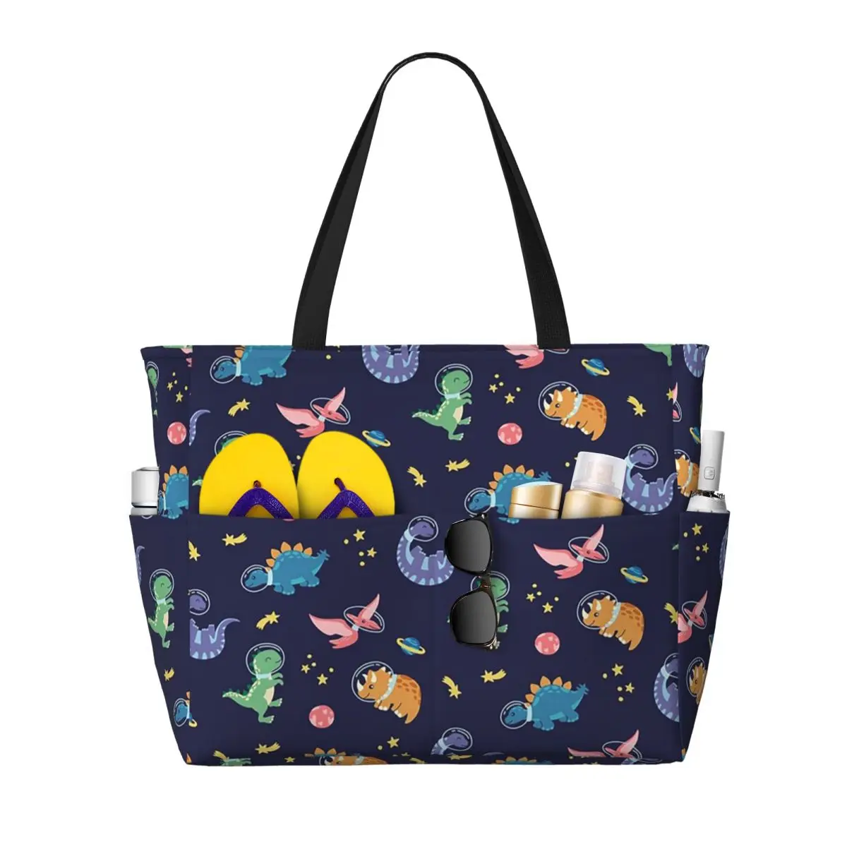 Dinosaur Dinosaurs In Space Beach Tote Bag Sport Gym Yoga Duffle Large Tote Bag Women Travel Bag Fitness bag
Dinosaur Dinosaurs In Space Beach Tote Bag Sport Gym Yoga Duffle Large Tote Bag Women Travel Bag Fitness bag