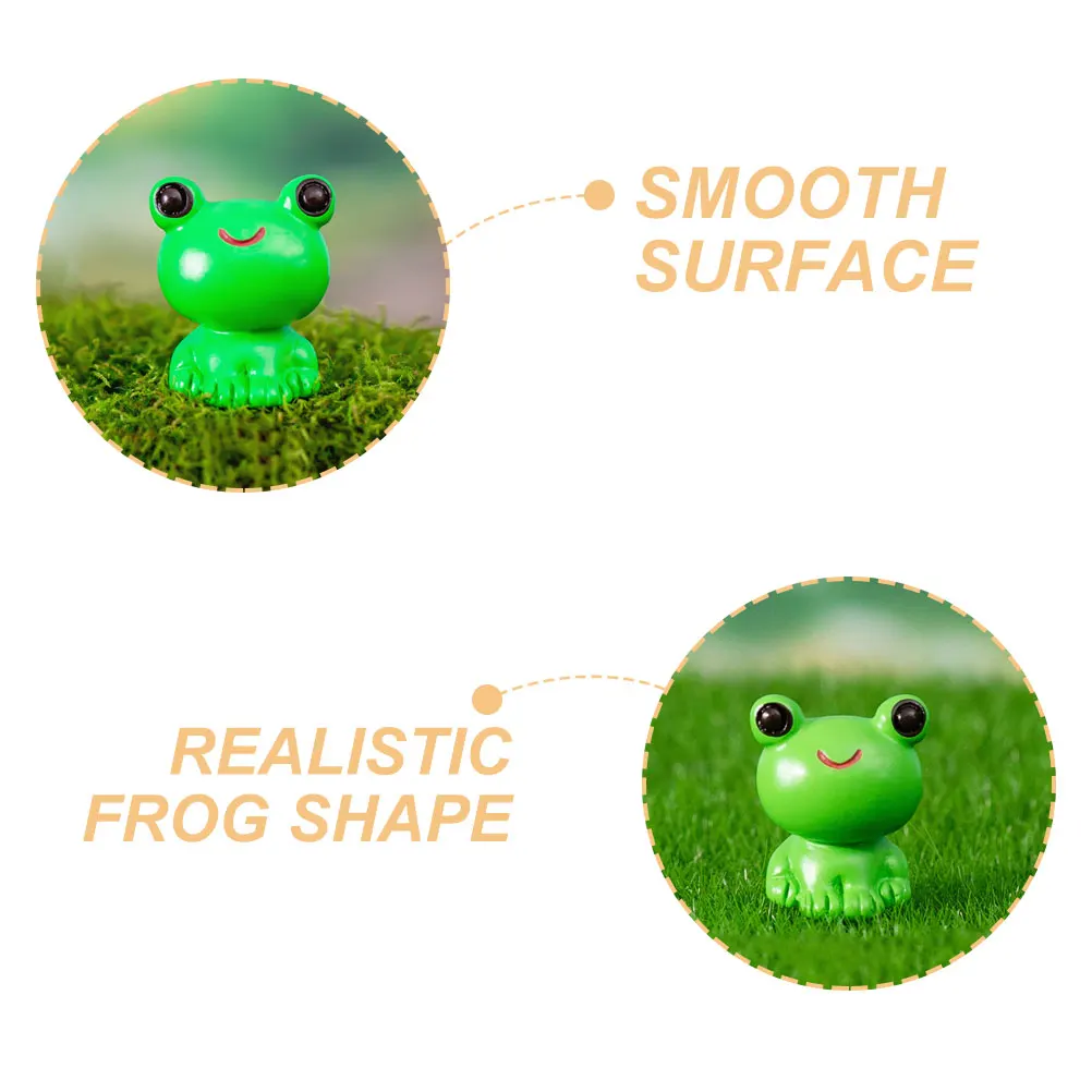 20pcs Frog Figurine Resin Adorable Craft Statue Garden Decoration Miniature Frog Sculpture
20pcs Frog Figurine Resin Adorable Craft Statue Garden Decoration Miniature Frog Sculpture