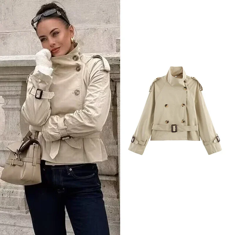 Новинка 2024, весенние куртки, пальто, женское шикарное элегантное свободное женское пальто с длинными рукавами, уличная модная молодежная теплая куртка
Новинка 2024, весенние куртки, пальто, женское шикарное элегантное свободное женское пальто с длинными рукавами, уличная модная молодежная теплая куртка