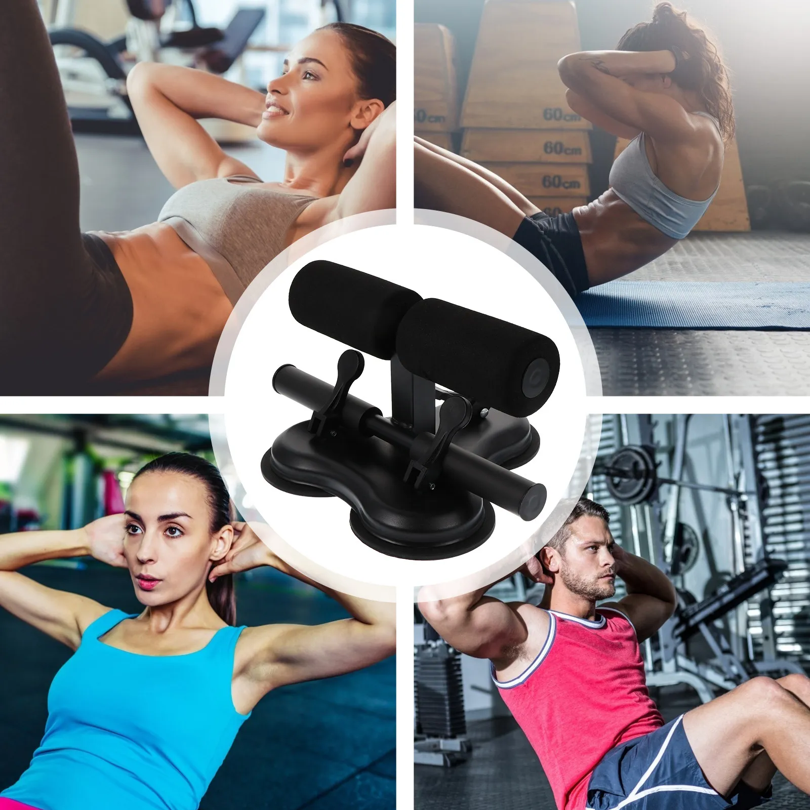 1Pcs Adjustable Sit-Up Assist Device Home Portable Foot Holder Thick Suction Cup Abdominal Curl Aid for Sit-Ups Crunches Fitness
1Pcs Adjustable Sit-Up Assist Device Home Portable Foot Holder Thick Suction Cup Abdominal Curl Aid for Sit-Ups Crunches Fitness