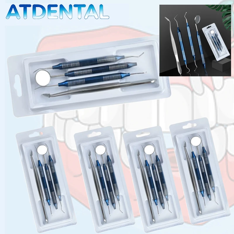 Dental Oral Cleaning Kit Stainless Steel Scraper Mirror Scaler Plaque Remover High Temp Autoclavable Hygiene Tools
Dental Oral Cleaning Kit Stainless Steel Scraper Mirror Scaler Plaque Remover High Temp Autoclavable Hygiene Tools