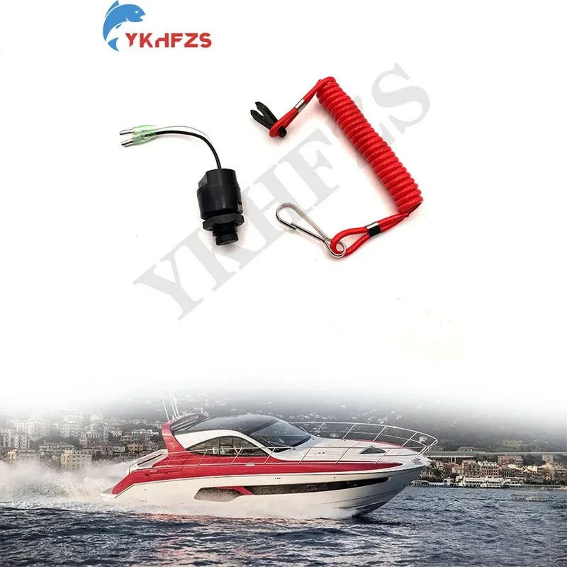 Outboard Engine 688-82575-01 688-82575-02 Emergency Flameout Kill Stop Switch Safety for Yamaha 9.9HP-150HP 200HP 225HP 250HP
Outboard Engine 688-82575-01 688-82575-02 Emergency Flameout Kill Stop Switch Safety for Yamaha 9.9HP-150HP 200HP 225HP 250HP