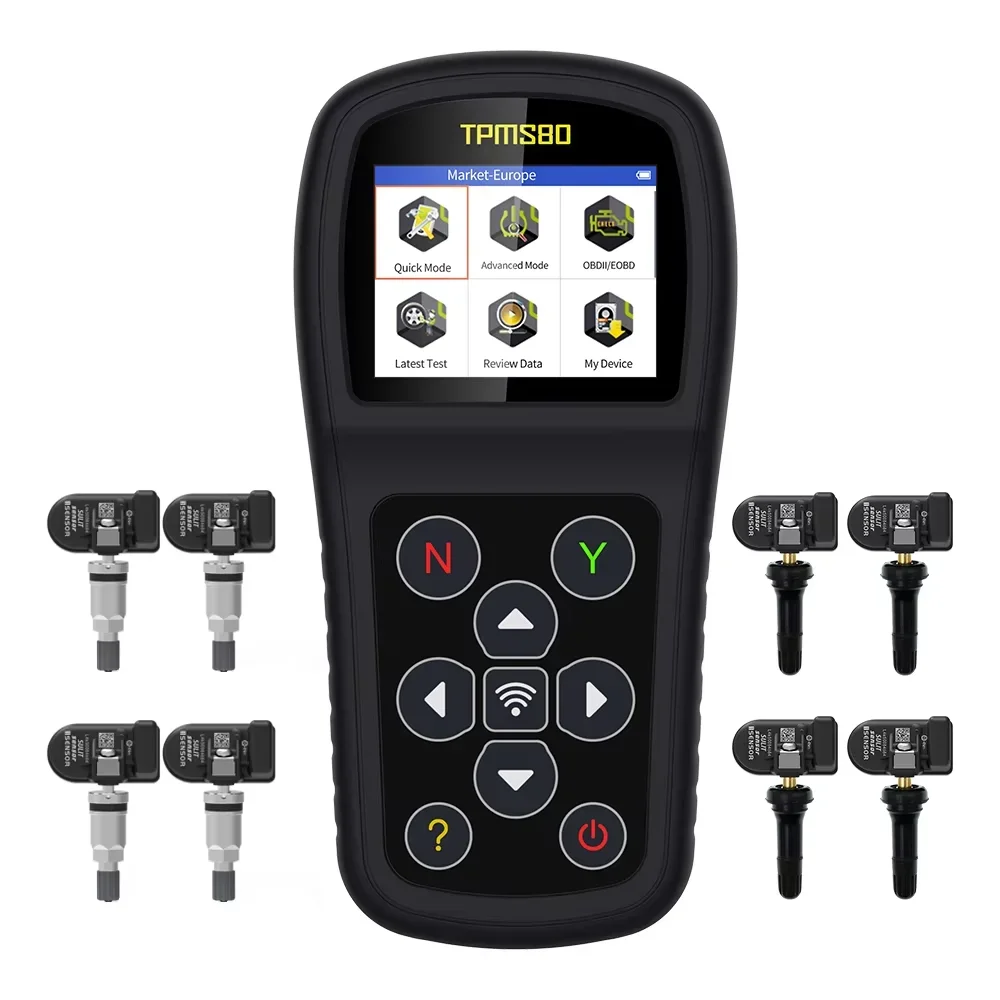 New CGSULIT TPMS80 2 Tpms Diagnostic Scanner Scan Diagnosis Tpms Programming Tool to Check Car Tire Pressure
New CGSULIT TPMS80 2 Tpms Diagnostic Scanner Scan Diagnosis Tpms Programming Tool to Check Car Tire Pressure