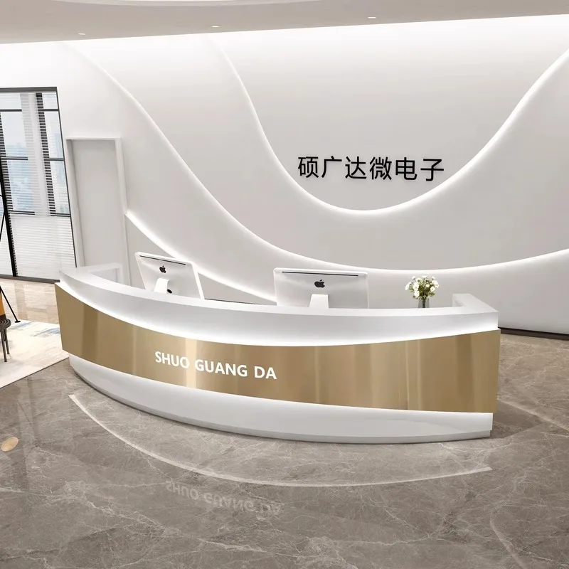 Customized.Hot Sale Hotel Modern Design Wood Beauty Salon Counter Front Desk White Office Reception Desk
Customized.Hot Sale Hotel Modern Design Wood Beauty Salon Counter Front Desk White Office Reception Desk