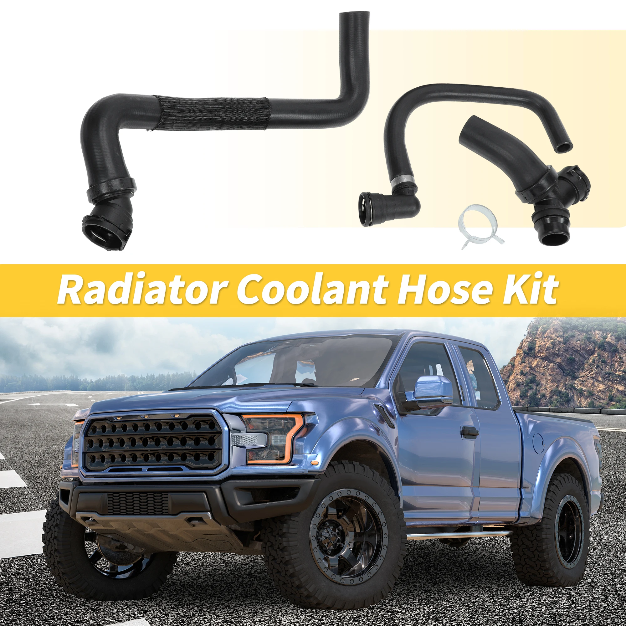 X Autohaux Automobiles 3Pcs Upper Lower Radiator Coolant Hose Assembly for Ford F150 5.0L 2011-2020 Car Accessories
X Autohaux Automobiles 3Pcs Upper Lower Radiator Coolant Hose Assembly for Ford F150 5.0L 2011-2020 Car Accessories