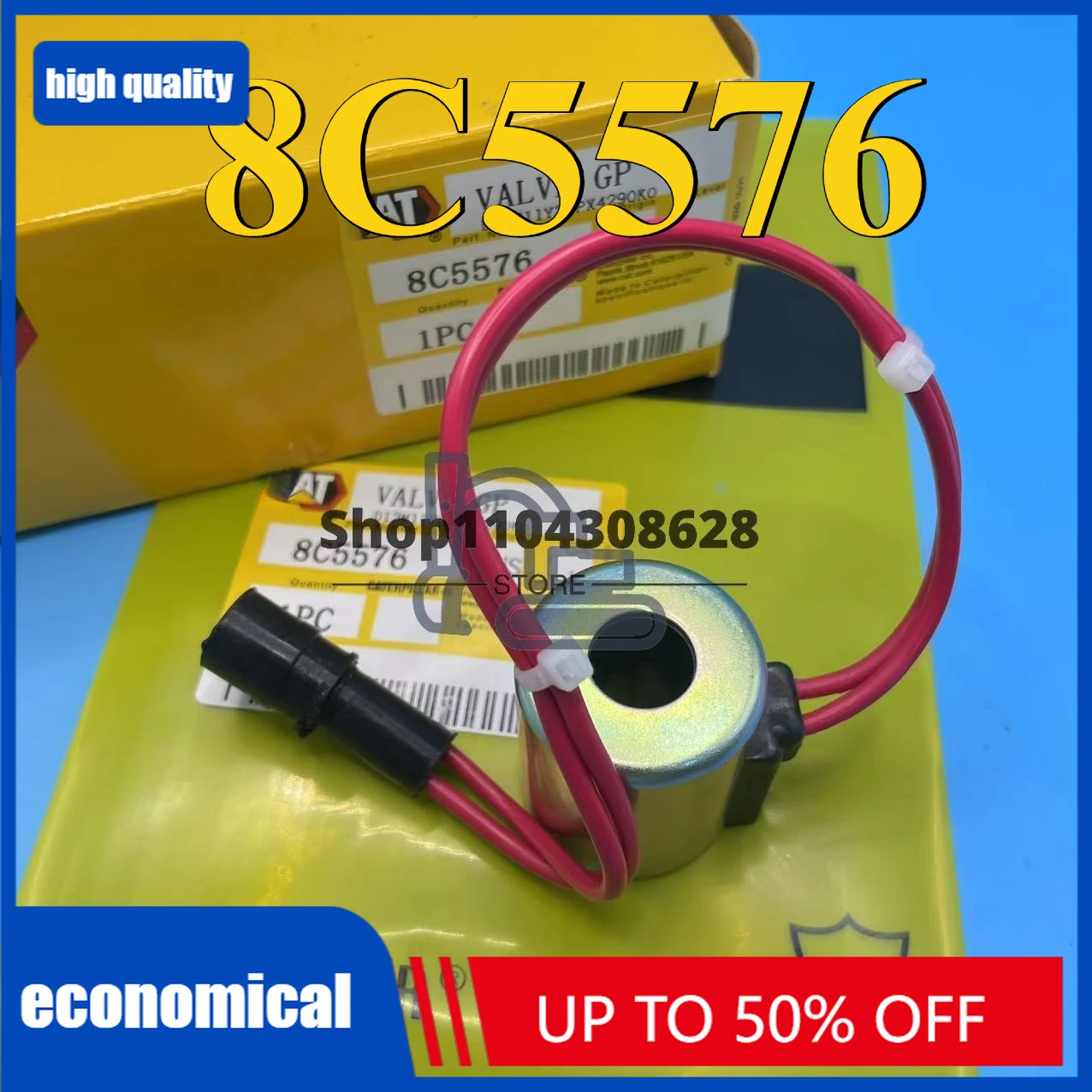 24V 8C5576 Solenoid Valve Coil 8C5576 Suitable for Wheel Loaders and Tractors
24V 8C5576 Solenoid Valve Coil 8C5576 Suitable for Wheel Loaders and Tractors
