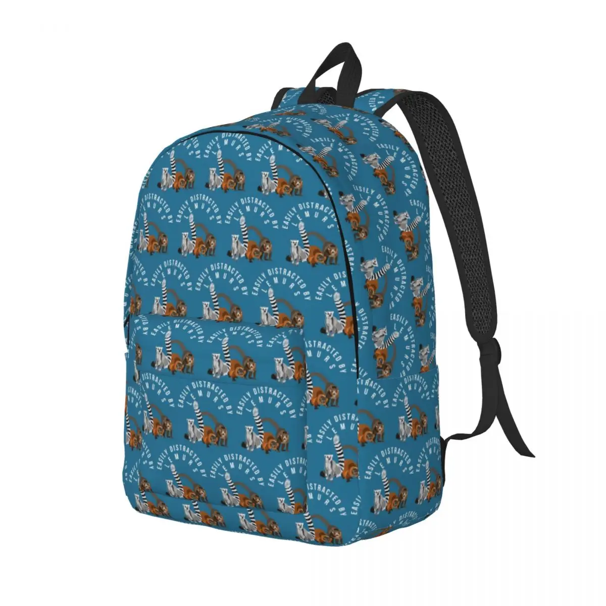 Easily Distracted By Lemurs Student Backpack School Bag Hiking Travel Daypack for Men Women Fashion Bookbag Shoulder Bags
Easily Distracted By Lemurs Student Backpack School Bag Hiking Travel Daypack for Men Women Fashion Bookbag Shoulder Bags