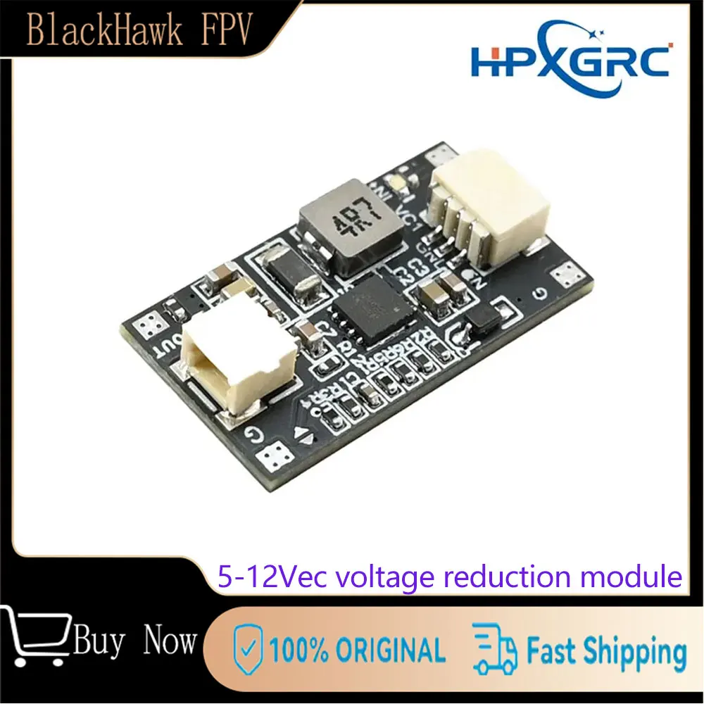 HPXGRC 5V 12V BEC Step Down Module, 8.4V-28V Input Wide Voltage for FPV Drone, with Solder Pad & Terminal Block
HPXGRC 5V 12V BEC Step Down Module, 8.4V-28V Input Wide Voltage for FPV Drone, with Solder Pad & Terminal Block